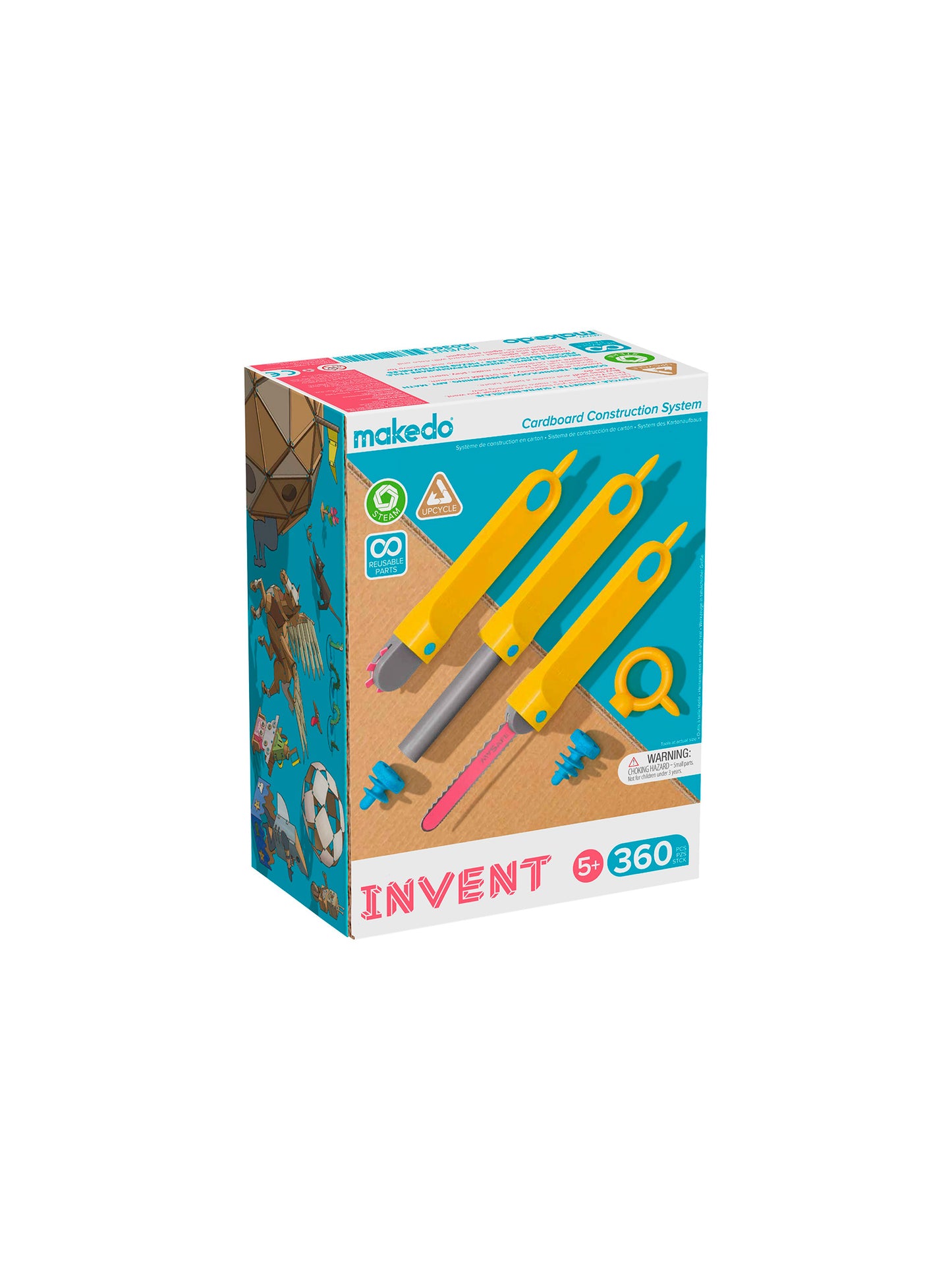 MAKEDO INVENT KIT 360 PIEZAS Makedo KIDSME