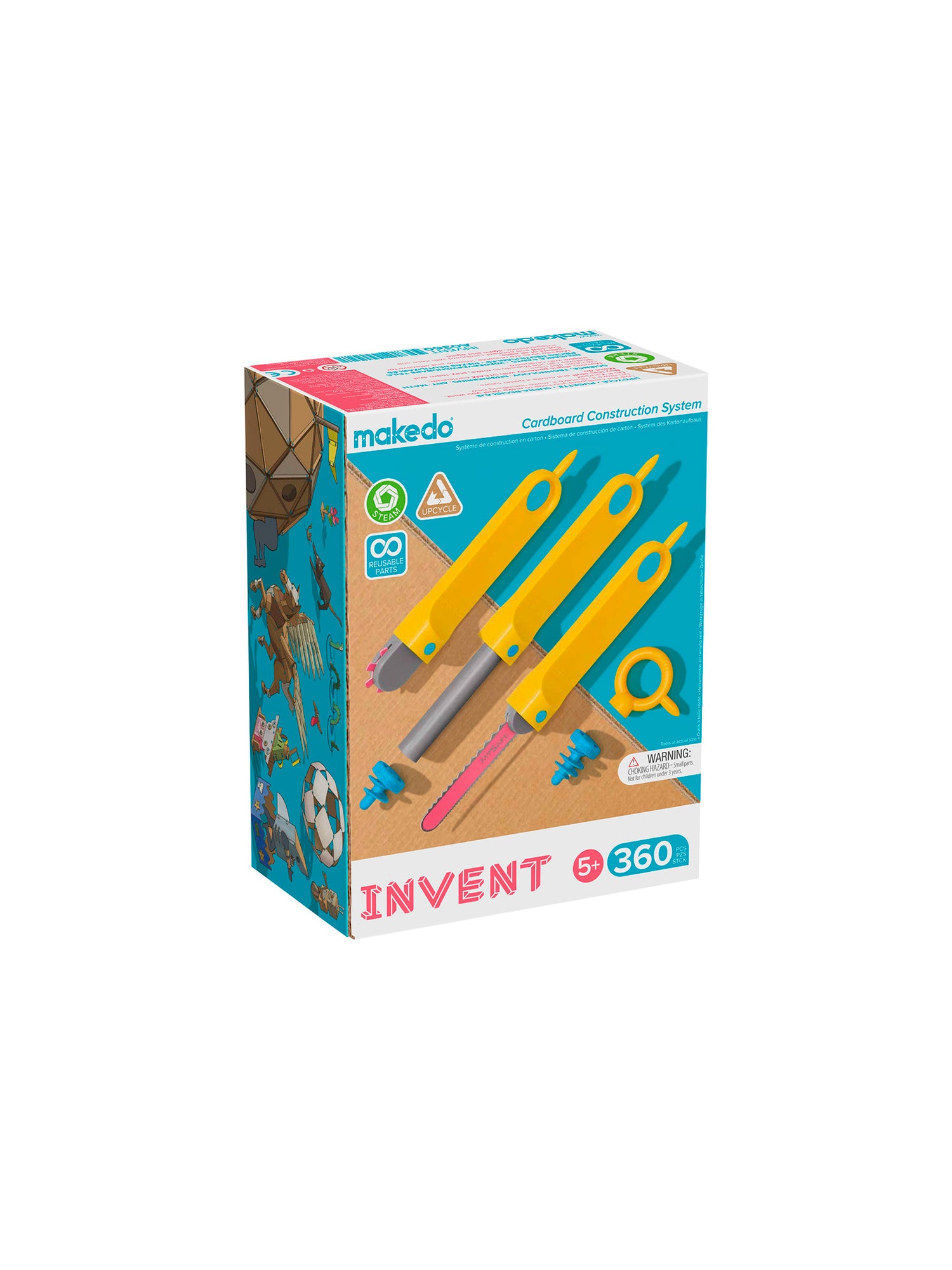 MAKEDO INVENT KIT 360 PIEZAS Makedo KIDSME