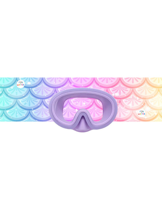 GAFAS MÁSCARA TURBANTE SIRENA LILA