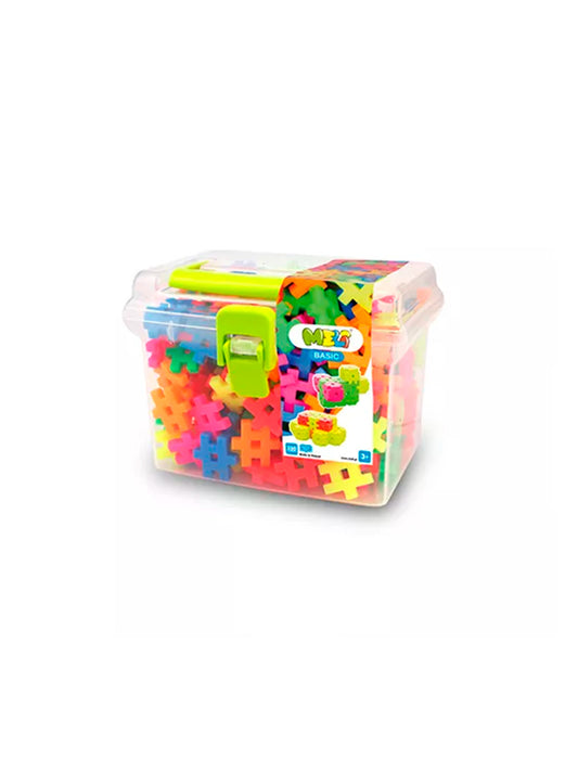 MELI BASIC NEÓN TRAVEL BOX 250 PIEZAS