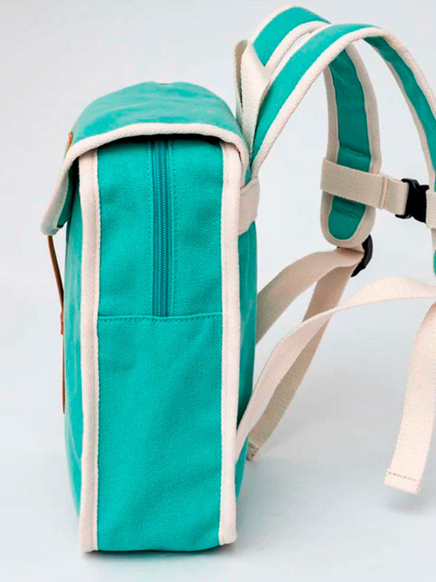 MOCHILA ALGODÓN SPEARMINT Petit Monkey KIDSME