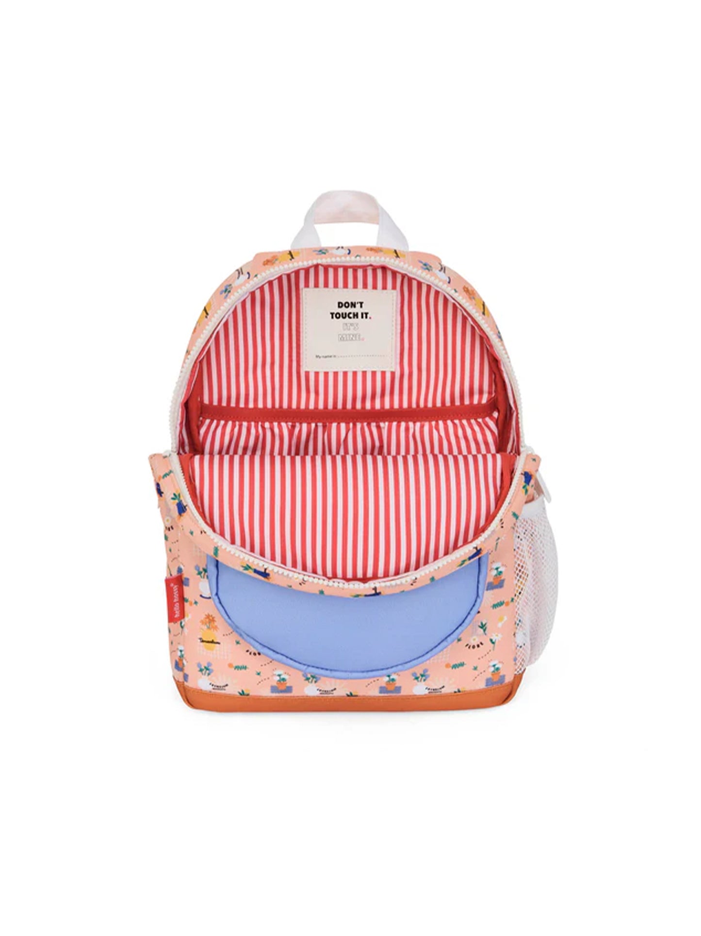 MOCHILA GRANDE PLÁSTICO RECICLADO FLORE