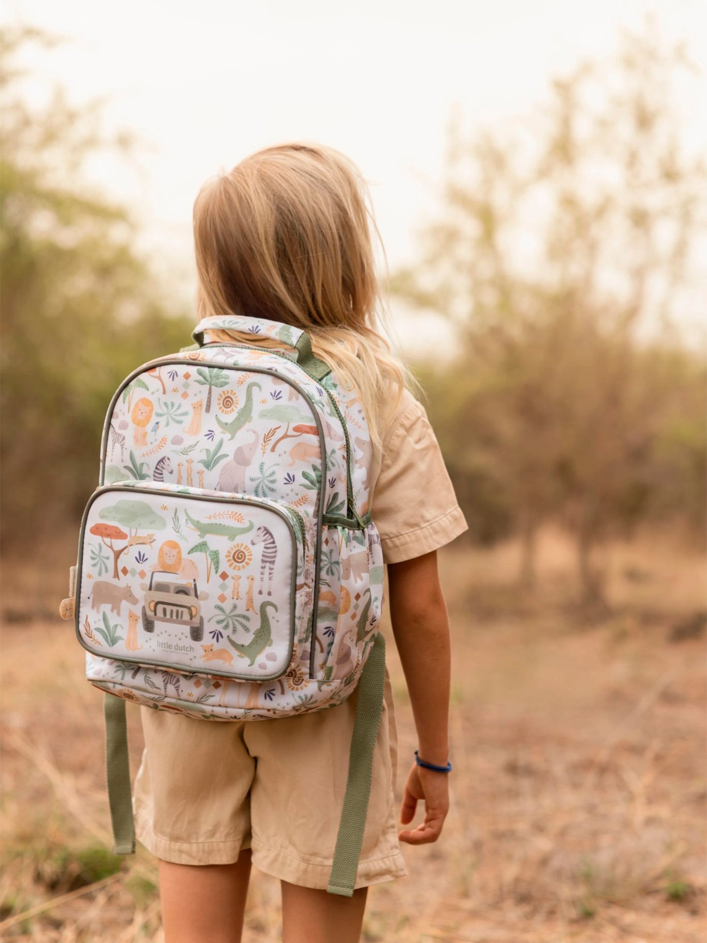MOCHILA SAFARI FRIENDS GRANDE Little dutch KIDSME
