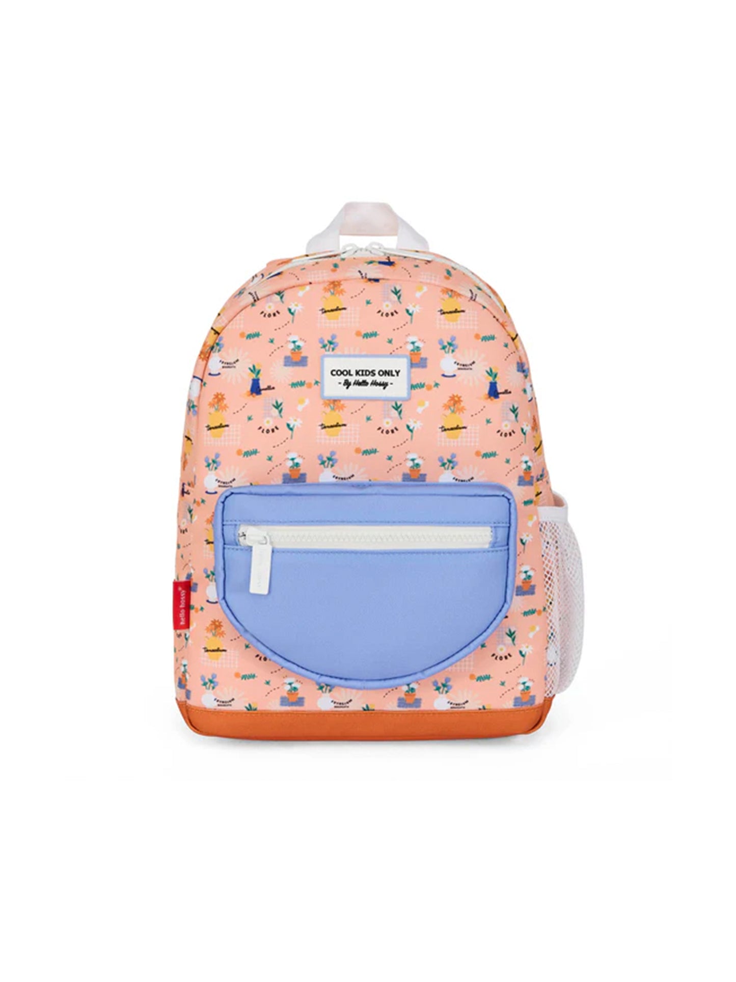 MOCHILA GRANDE PLÁSTICO RECICLADO FLORE