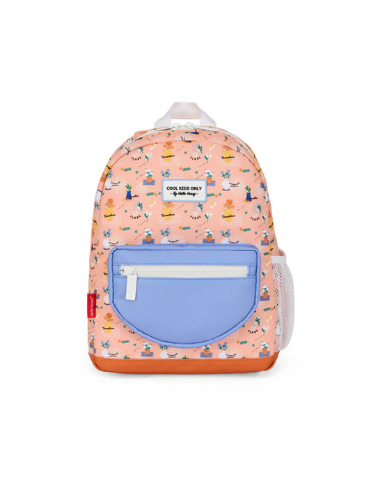 MOCHILA GRANDE PLÁSTICO RECICLADO FLORE