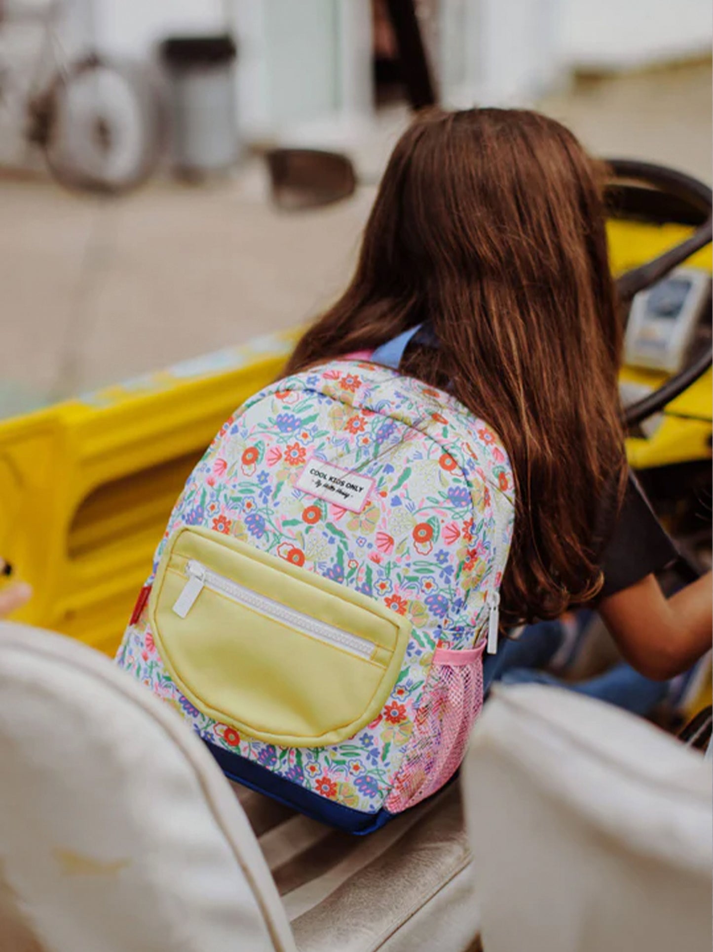 WATERCOLOR RECYCLED PLASTIC BACKPACK