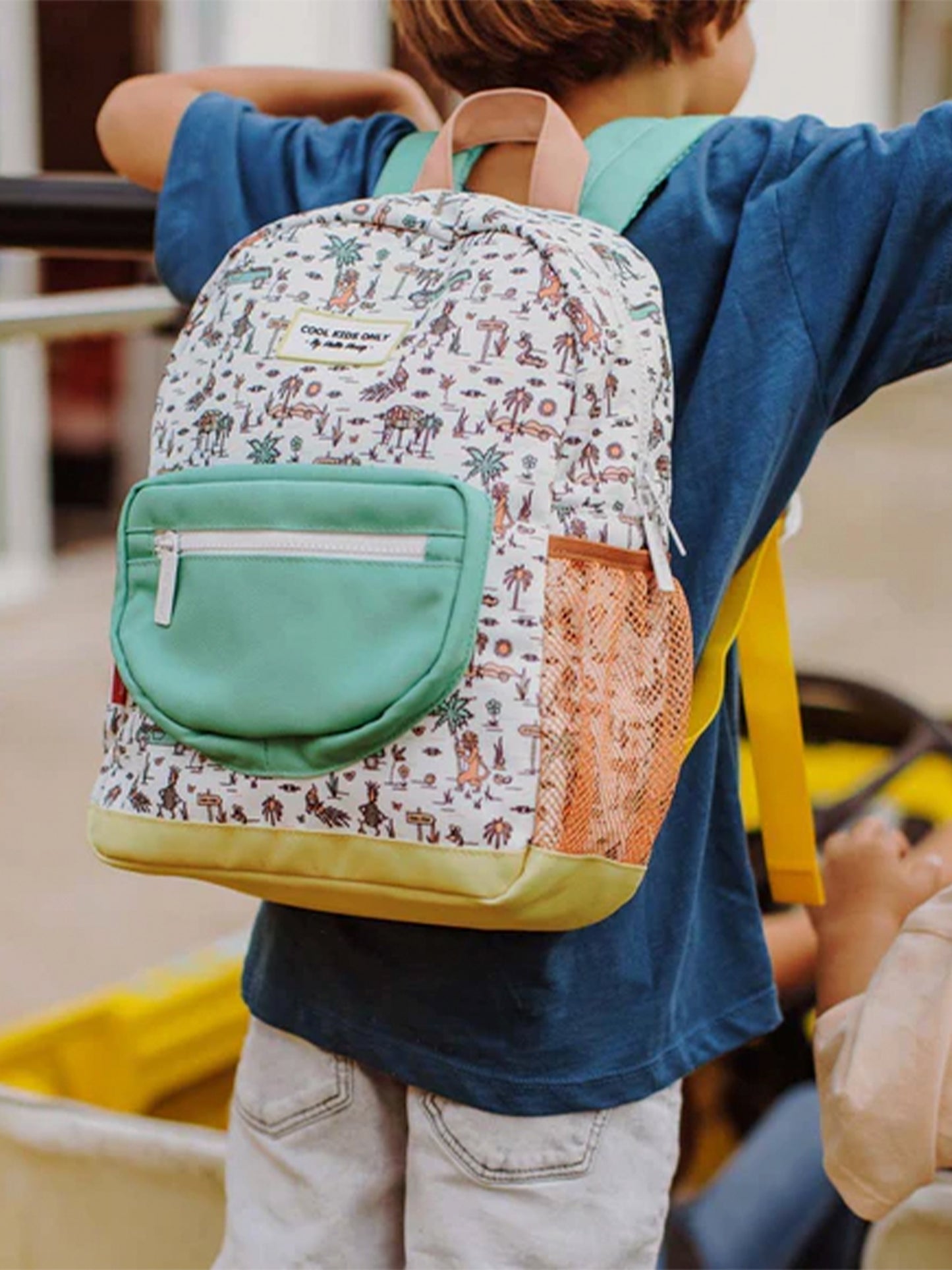MOCHILA PLÁSTICO RECICLADO JUNGLY