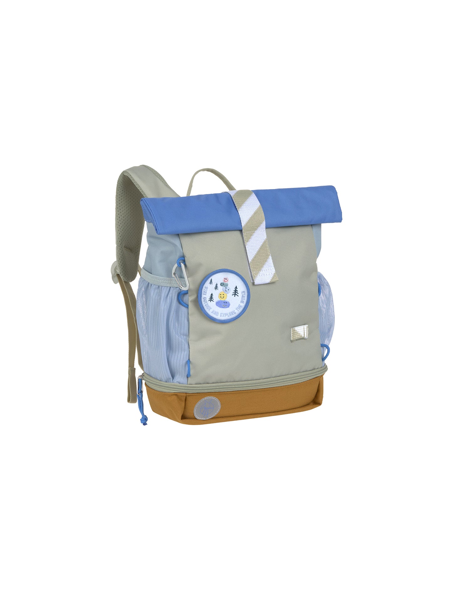 MOCHILA ROLLTOP SUNNY GREEN-BLUE