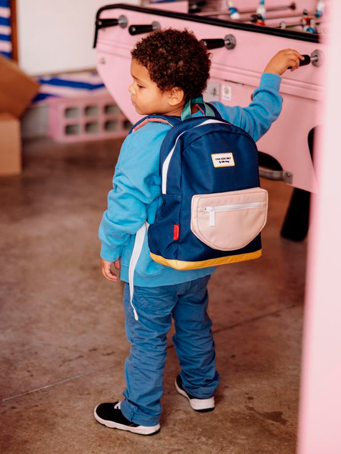 WATERCOLOR RECYCLED PLASTIC BACKPACK