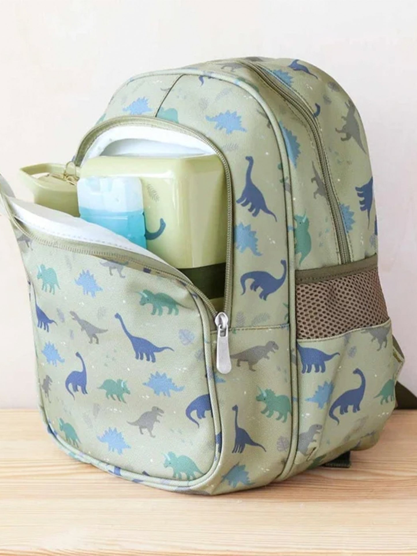 MOCHILA BOLSILLO TÉRMICO DINOSAURIOS
