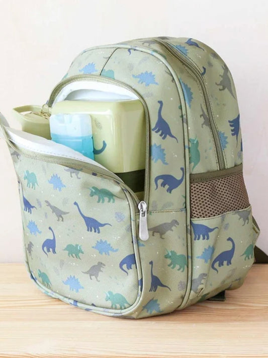 MOCHILA BOLSILLO TÉRMICO DINOSAURIOS