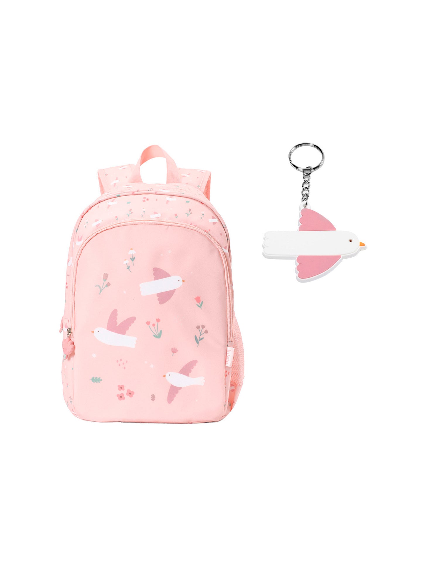 MOCHILA MEDIANA BLOSSOM BIRDS Tutete KIDSME