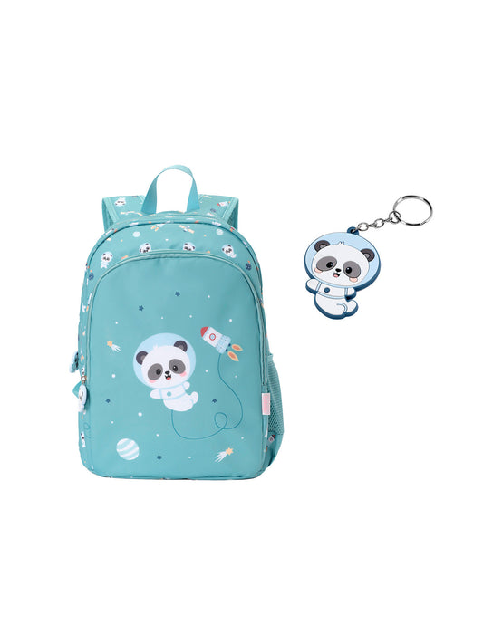 MOCHILA MEDIANA PANDAS IN SPACE Tutete KIDSME