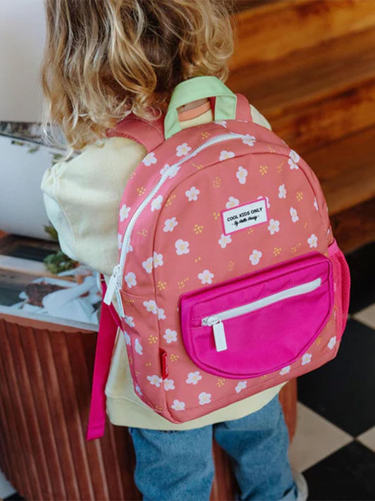 MOCHILA MINI PLÁSTICO RECICLADO PEACHY BLOOM Hello Hossy KIDSME