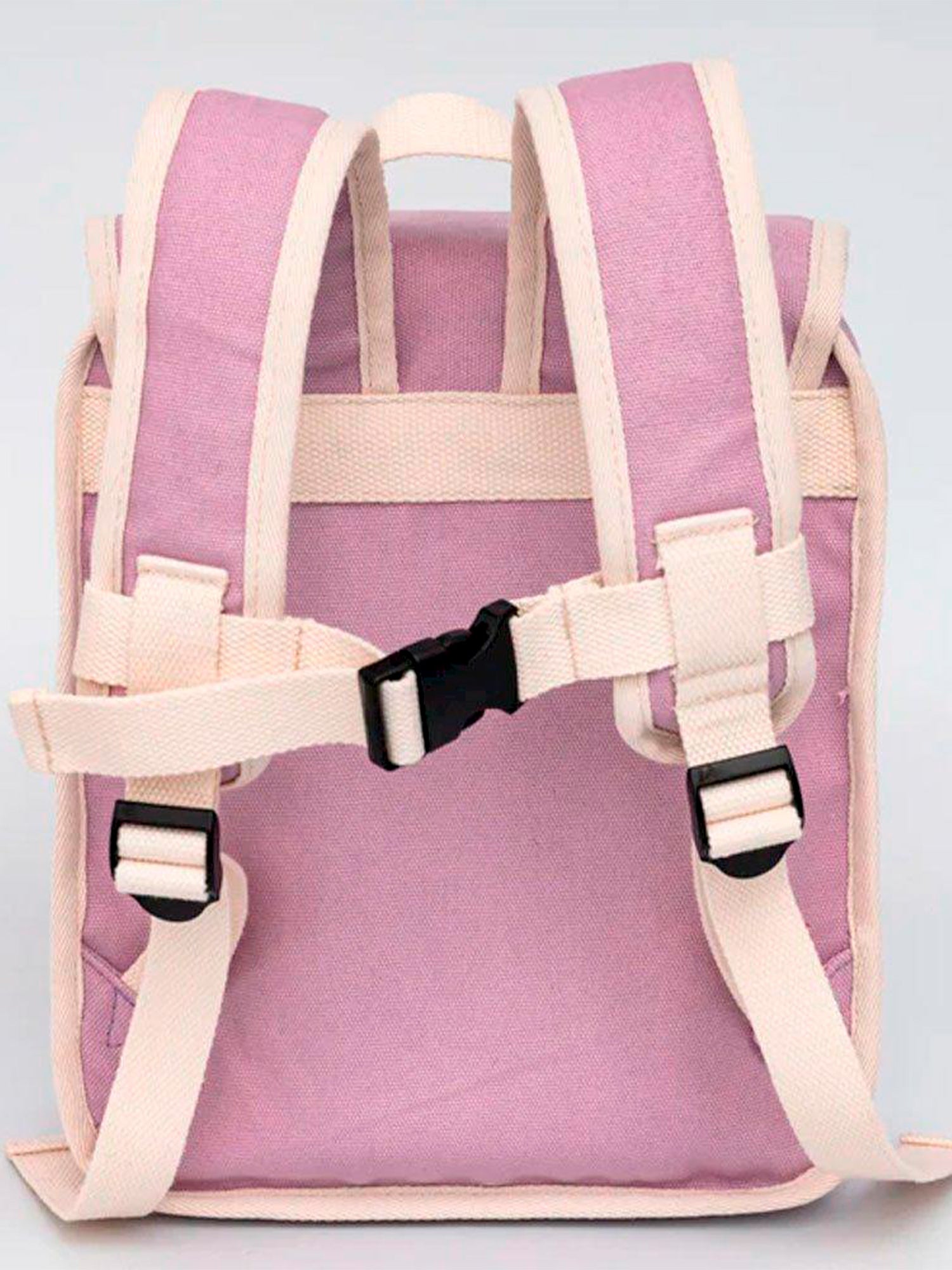 MOCHILA ALGODÓN PASTEL LILAC Petit Monkey KIDSME