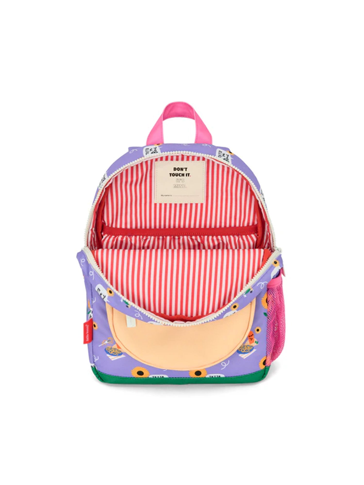 MOCHILA MINI PLÁSTICO RECICLADO SUNFLOWER Hello Hossy KIDSME