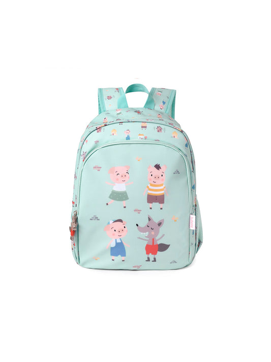 MOCHILA MEDIANA THREE LITTLE PIGS