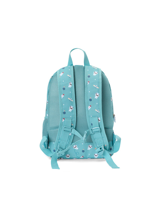 MOCHILA MEDIANA PANDAS IN SPACE Tutete KIDSME