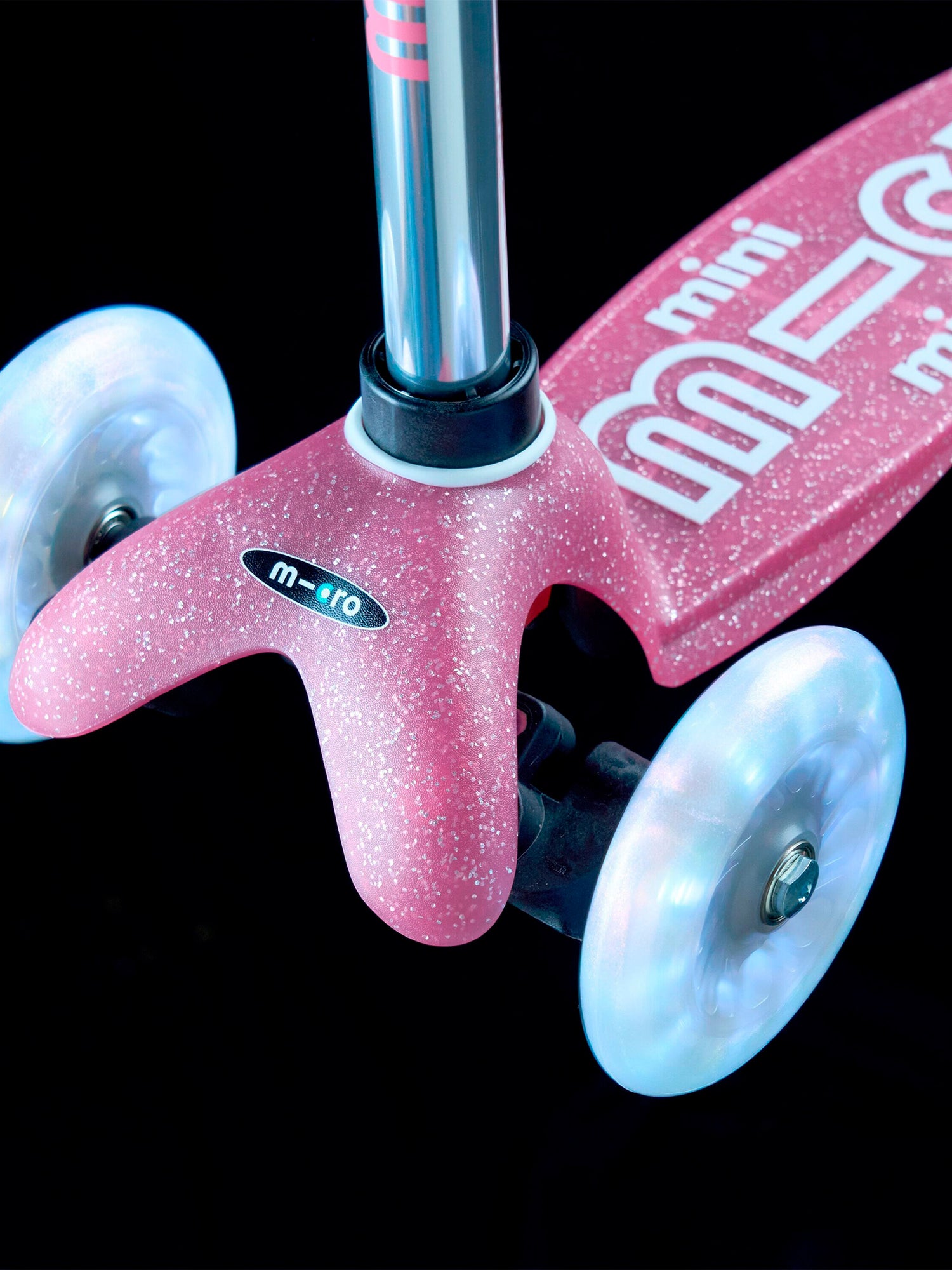 MINI MICRO DELUXE LED GLITTER PINK Micro KIDSME