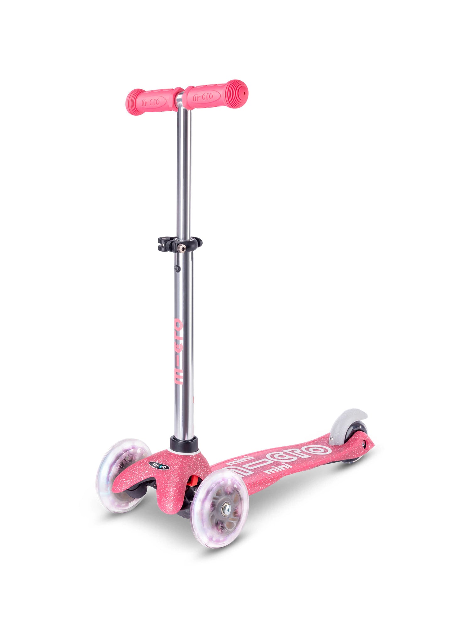 MINI MICRO DELUXE LED GLITTER PINK Micro KIDSME