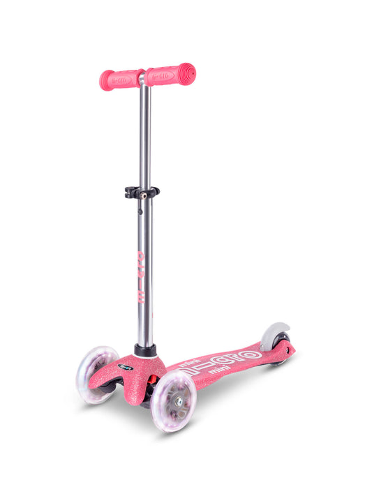 MINI MICRO DELUXE LED GLITTER PINK Micro KIDSME