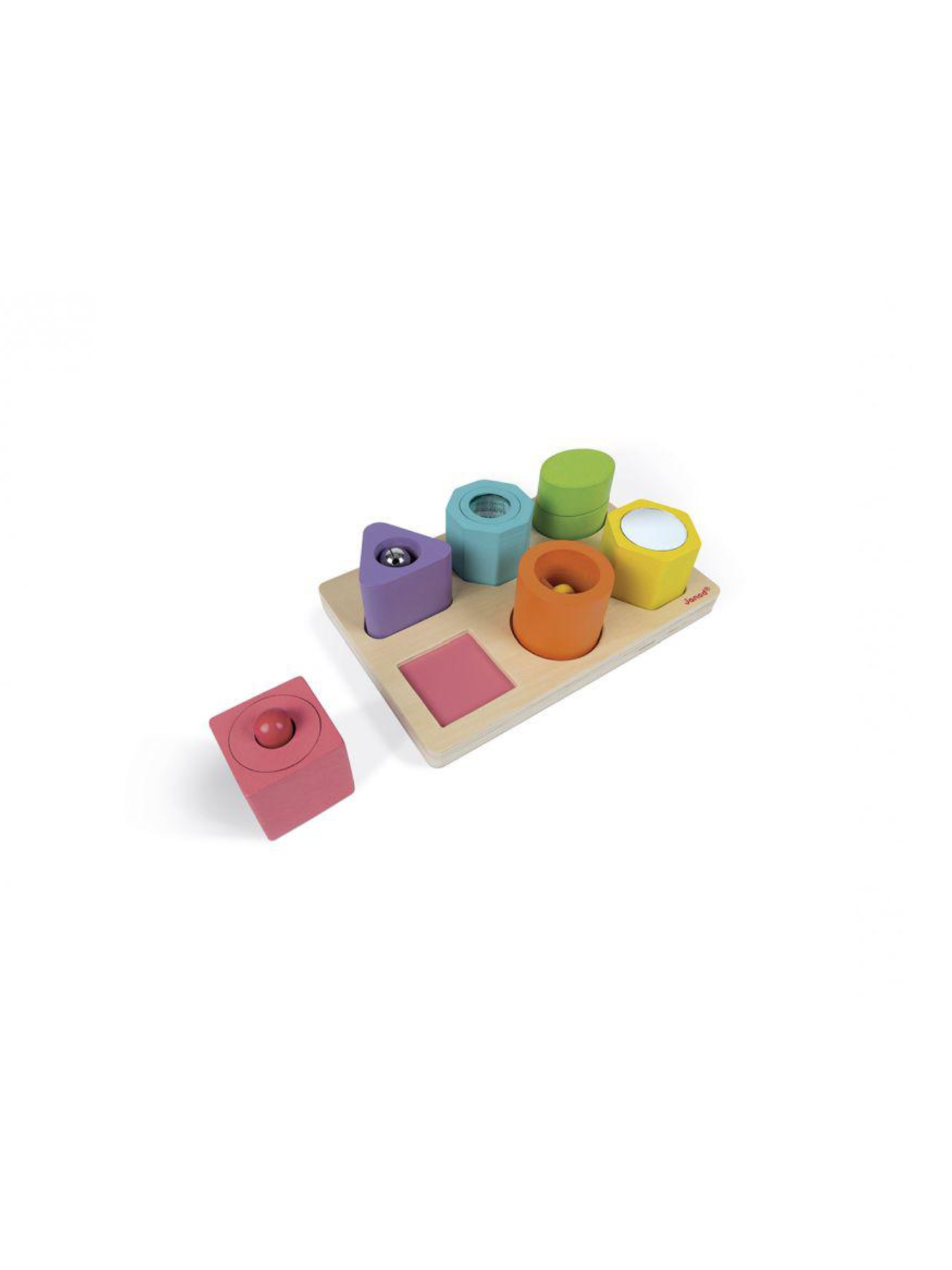 PUZLE CON 6 FIGURAS SENSORIALES I WOOD