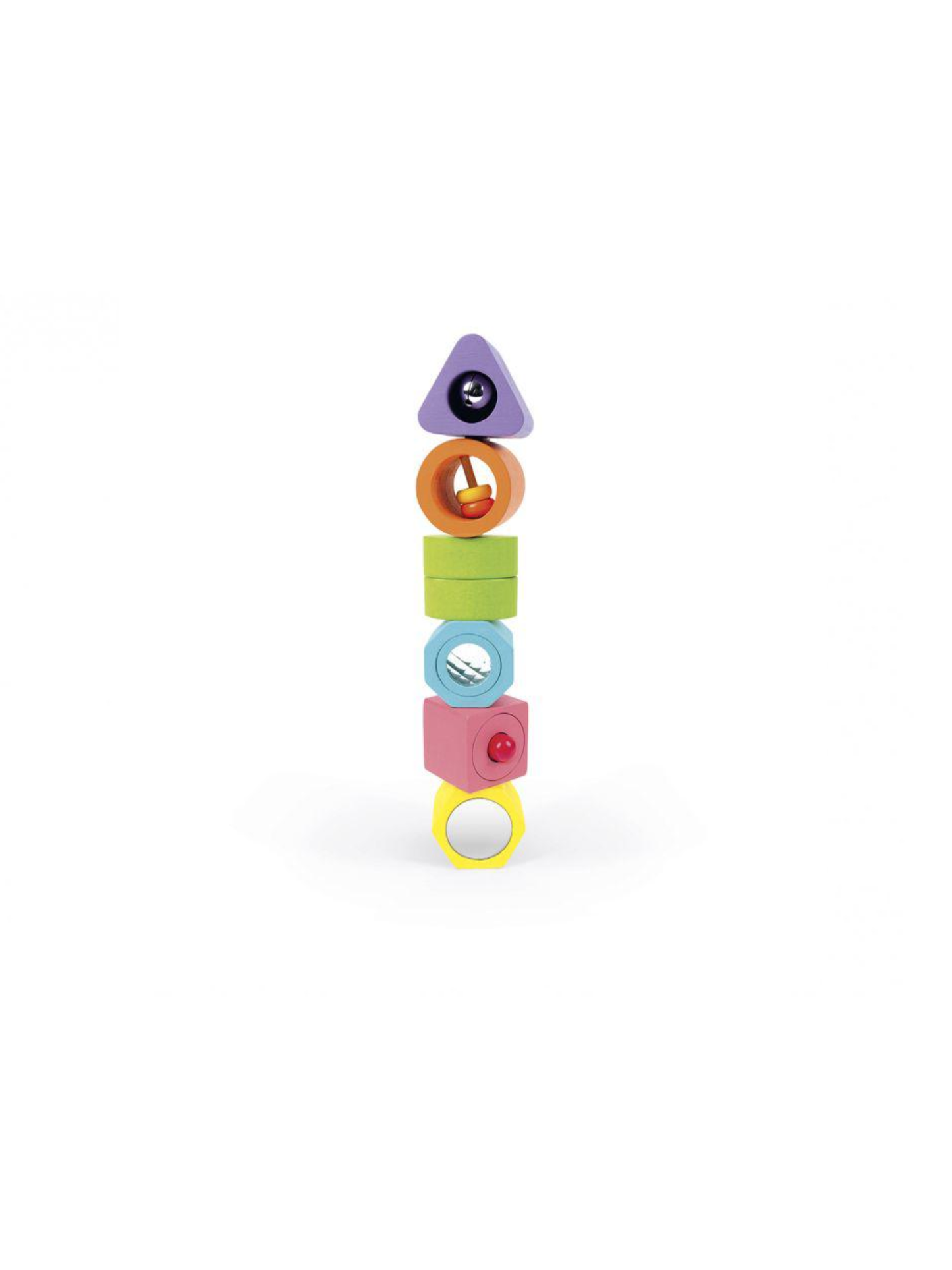 PUZLE CON 6 FIGURAS SENSORIALES I WOOD