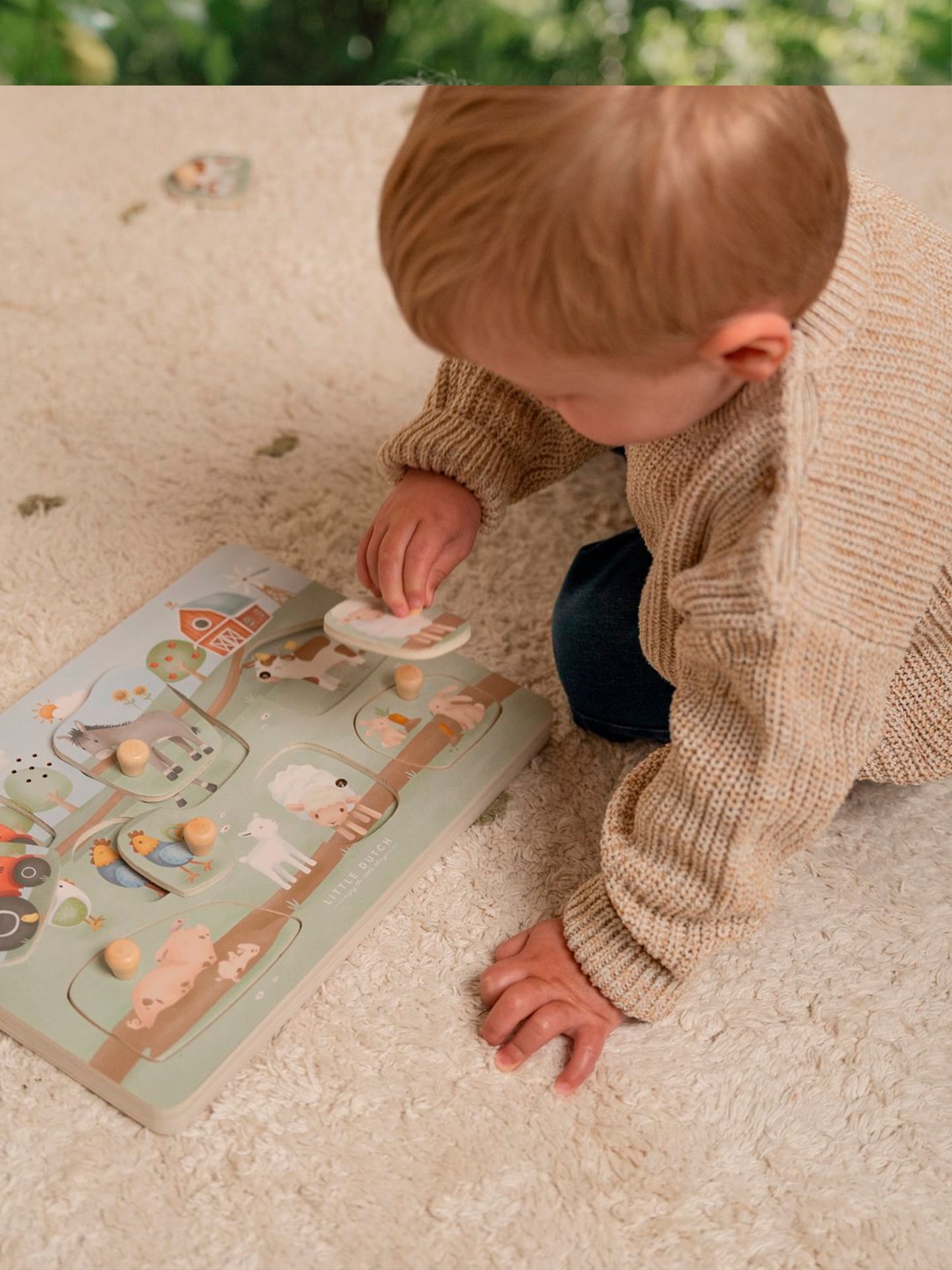 PUZZLE CON SONIDO GRANJA