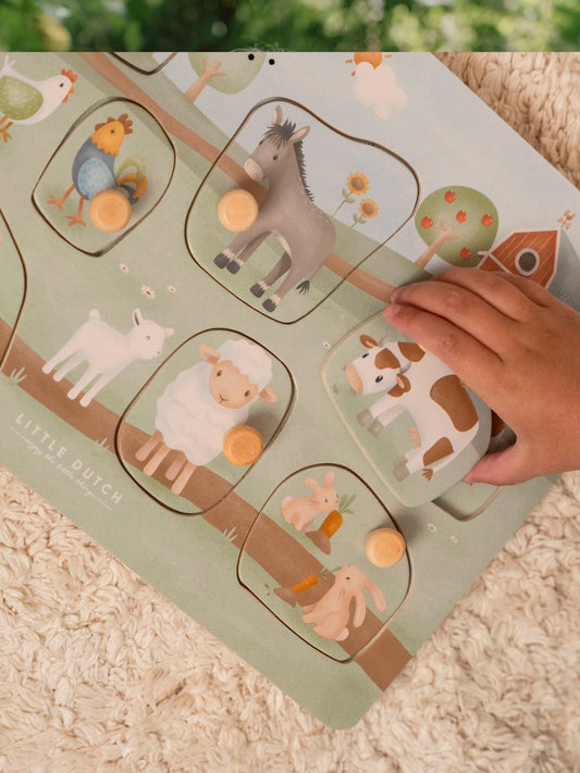 PUZZLE CON SONIDO GRANJA