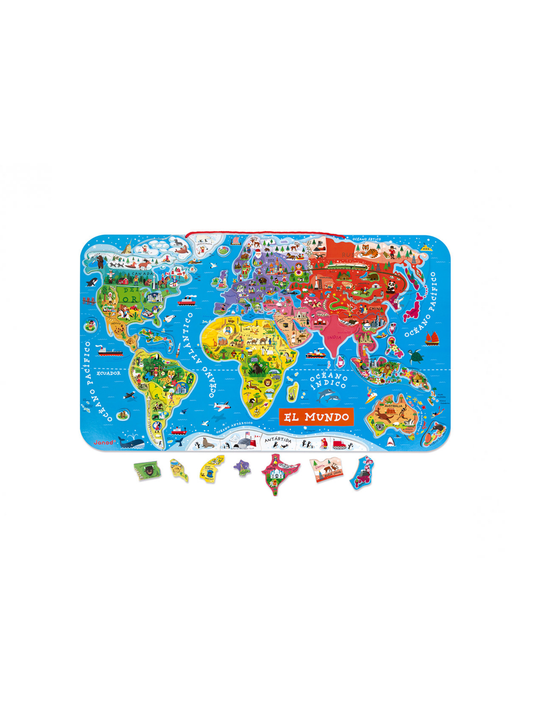 PUZZLE MAGNÉTICO ATLAS MUNDIAL