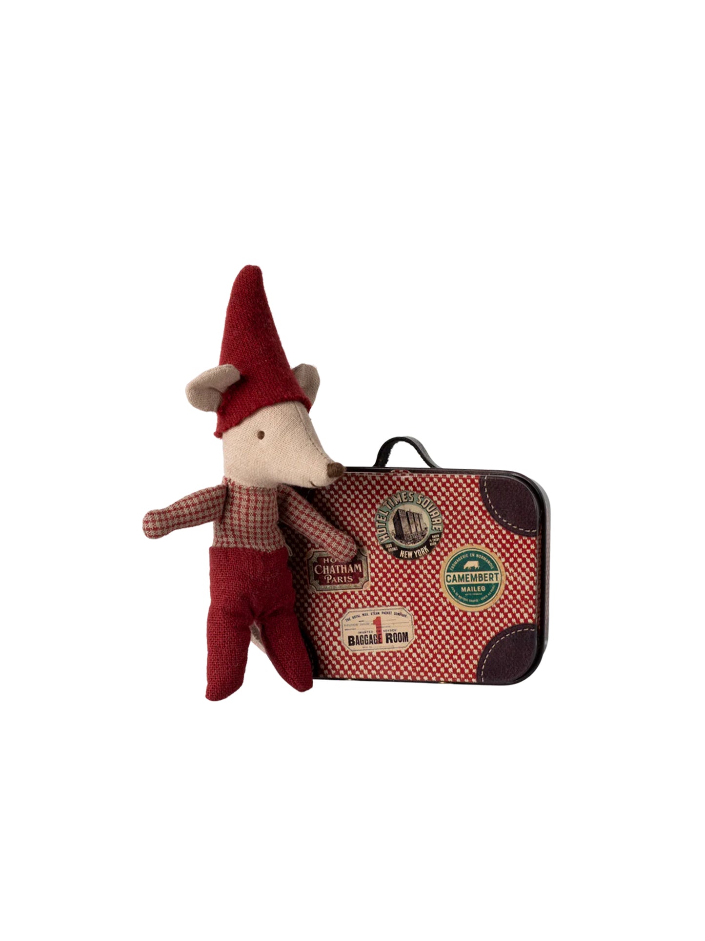 MAILEG CHRISTMAS SUITCASE BABY MOUSE