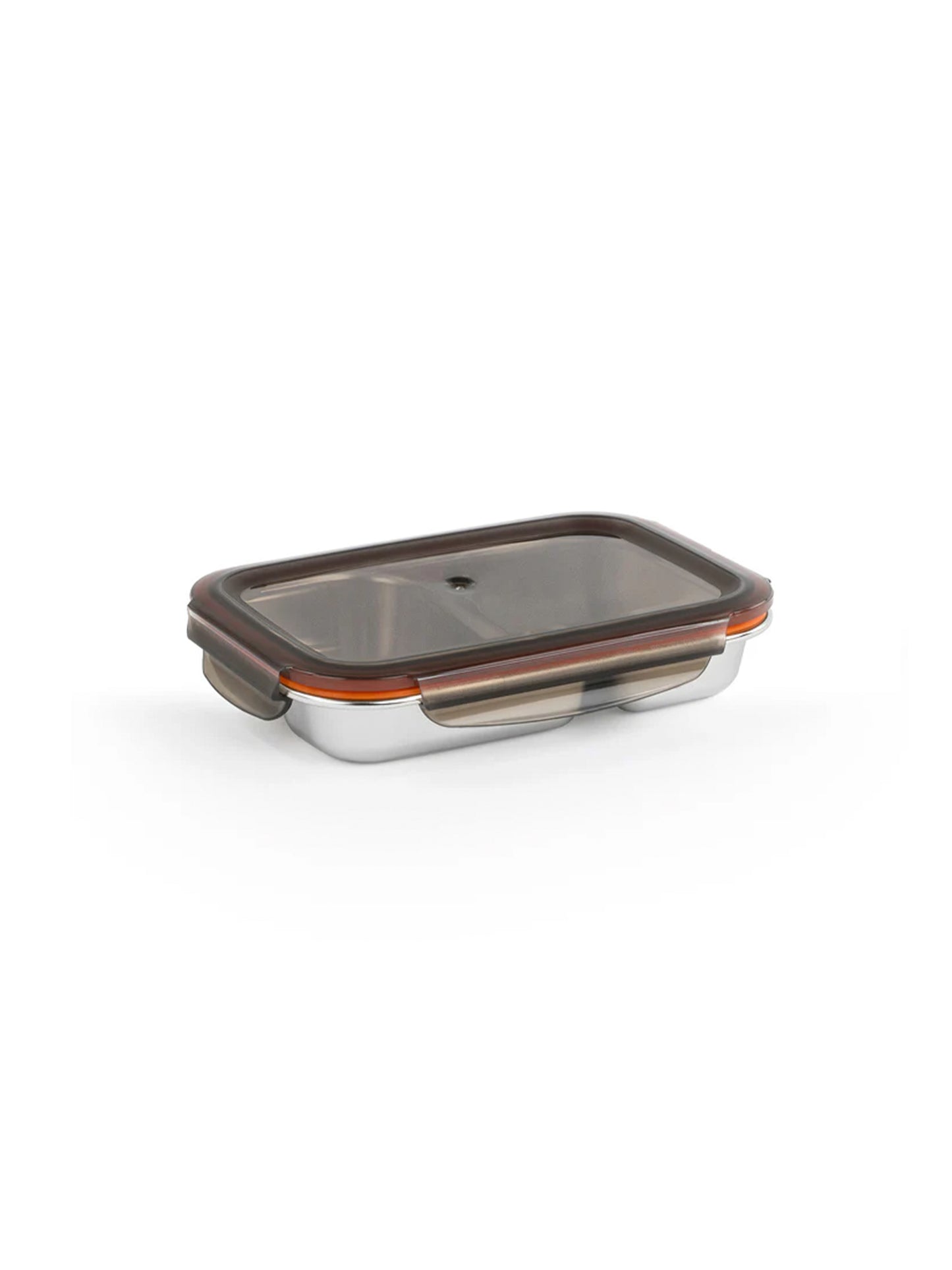 TUPPER ACERO INOX  2 COMPARTIMENTOS (APTO HORNO/MICROONDAS)