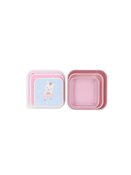 3 TUPPER - CAJA DE ALMUERZO BALLET