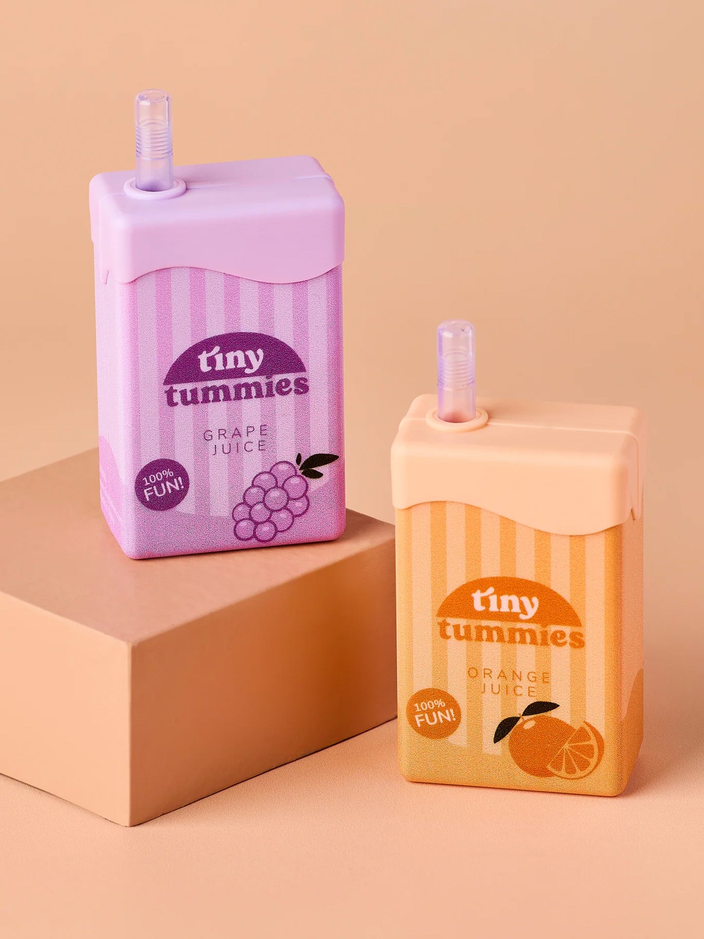 SET DOS ZUMOS UVA/NARANJA