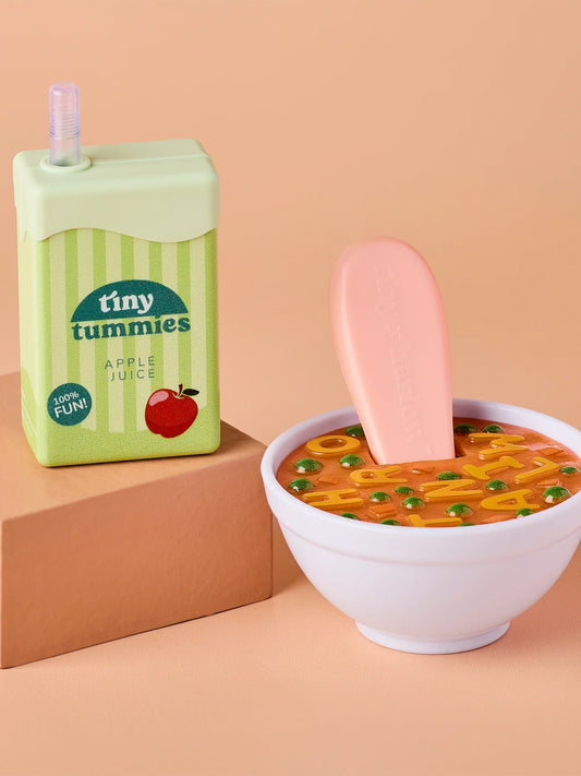 PACK DE ZUMO Y SOPA DE LETRAS Tiny Harlow KIDSME