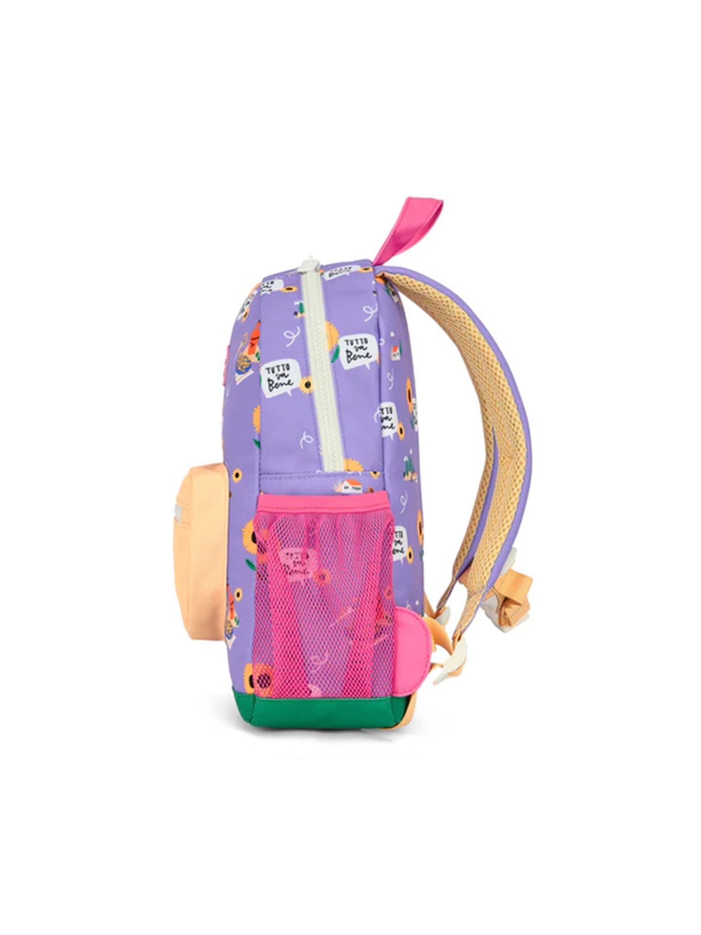 MOCHILA MINI PLÁSTICO RECICLADO SUNFLOWER Hello Hossy KIDSME