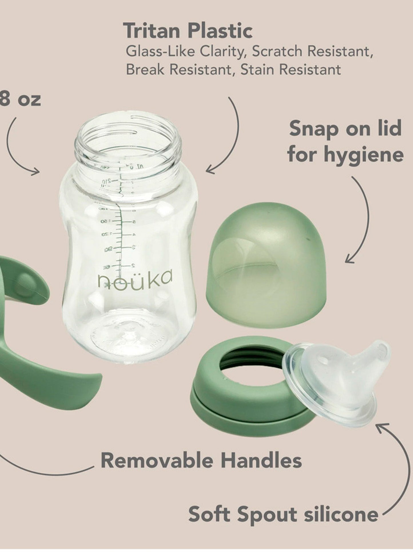 TAZA SOFT SPOUT SOFT BLUSH