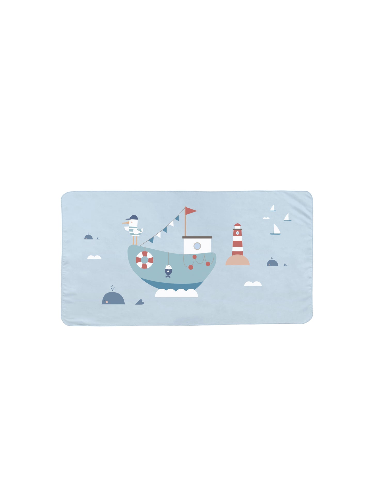 TOALLA MICROFIBRA FISHING BOAT