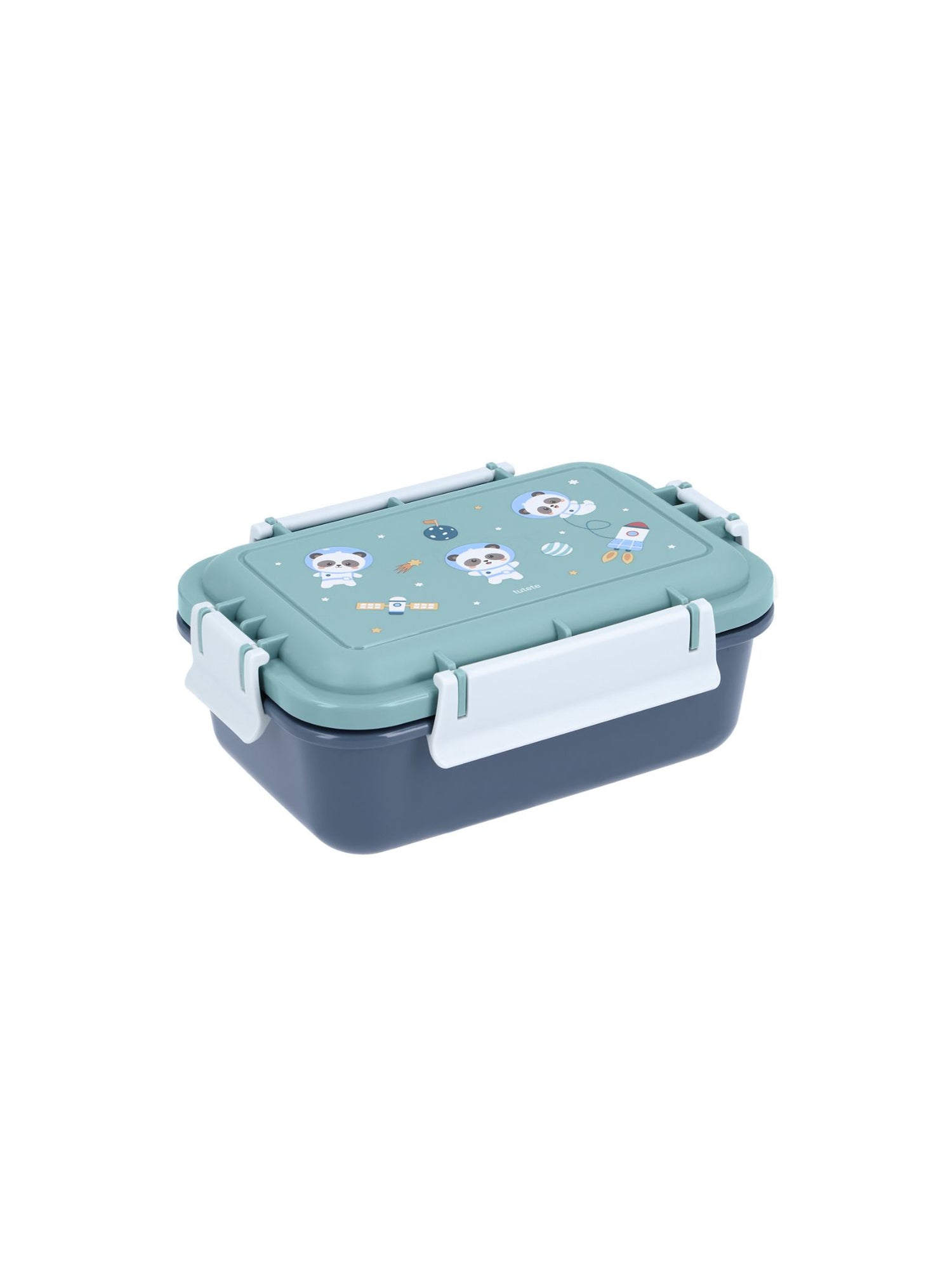 TUPPER-CAJA ALMUERZO BENTO PANDAS IN SPACE Tutete KIDSME