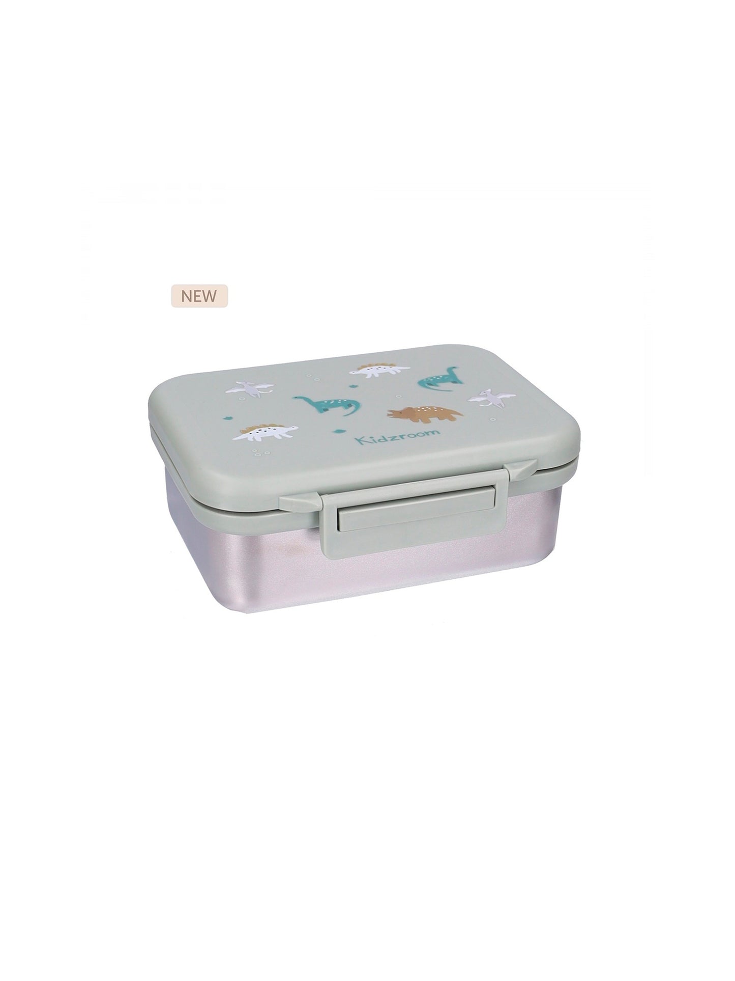 TUPPER-CAJA ALMUERZO ACERO INOX DINOS