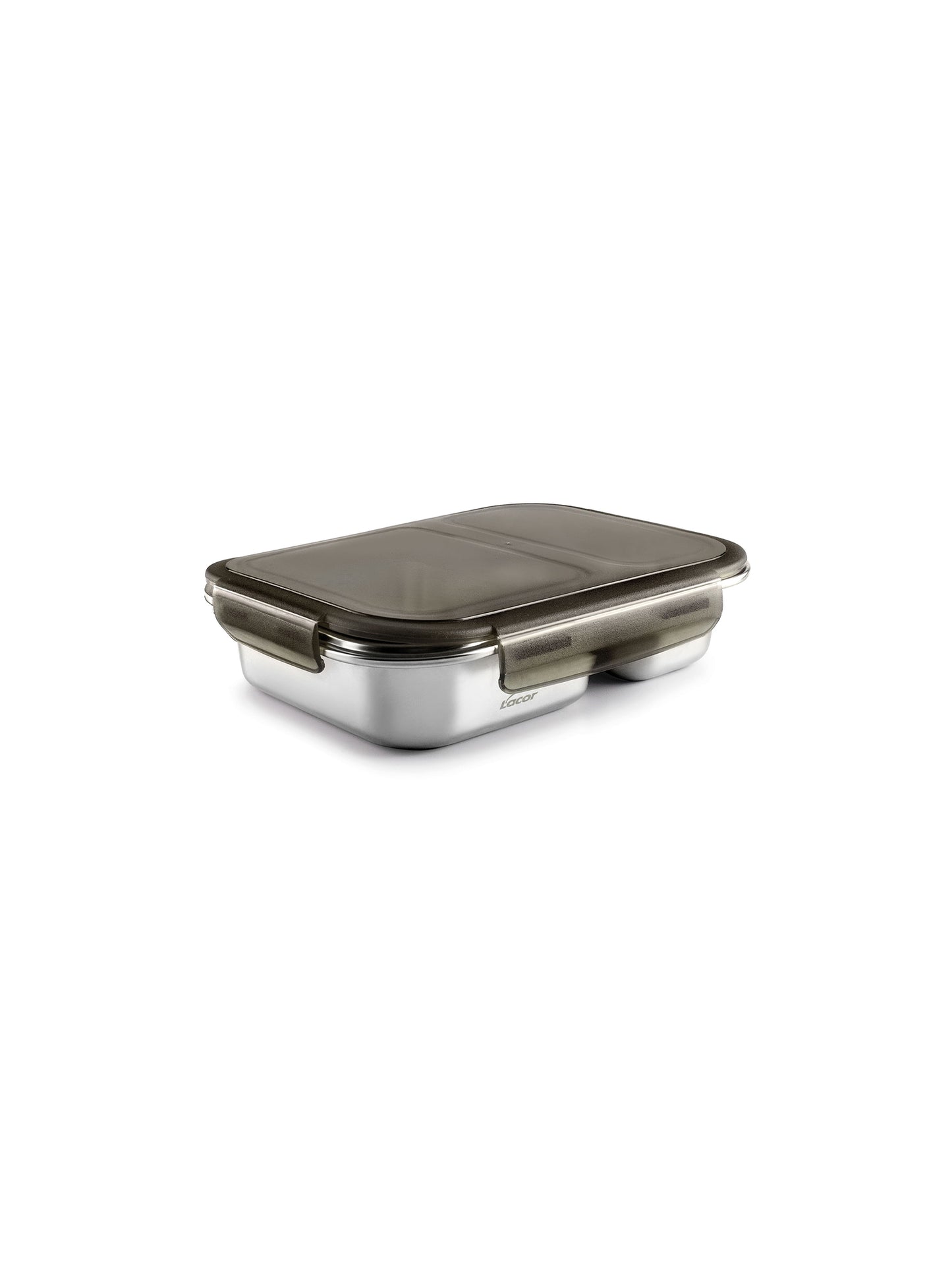 TUPPER ACERO 2 COMPARTIMENTOS APTO HORNO/MICROONDAS Lacor KIDSME