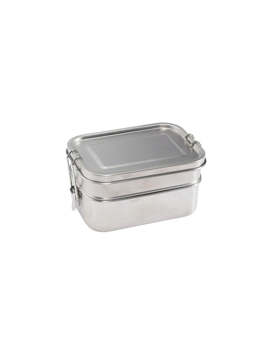 TUPPER ACERO INOX DOBLE HAPS BOX