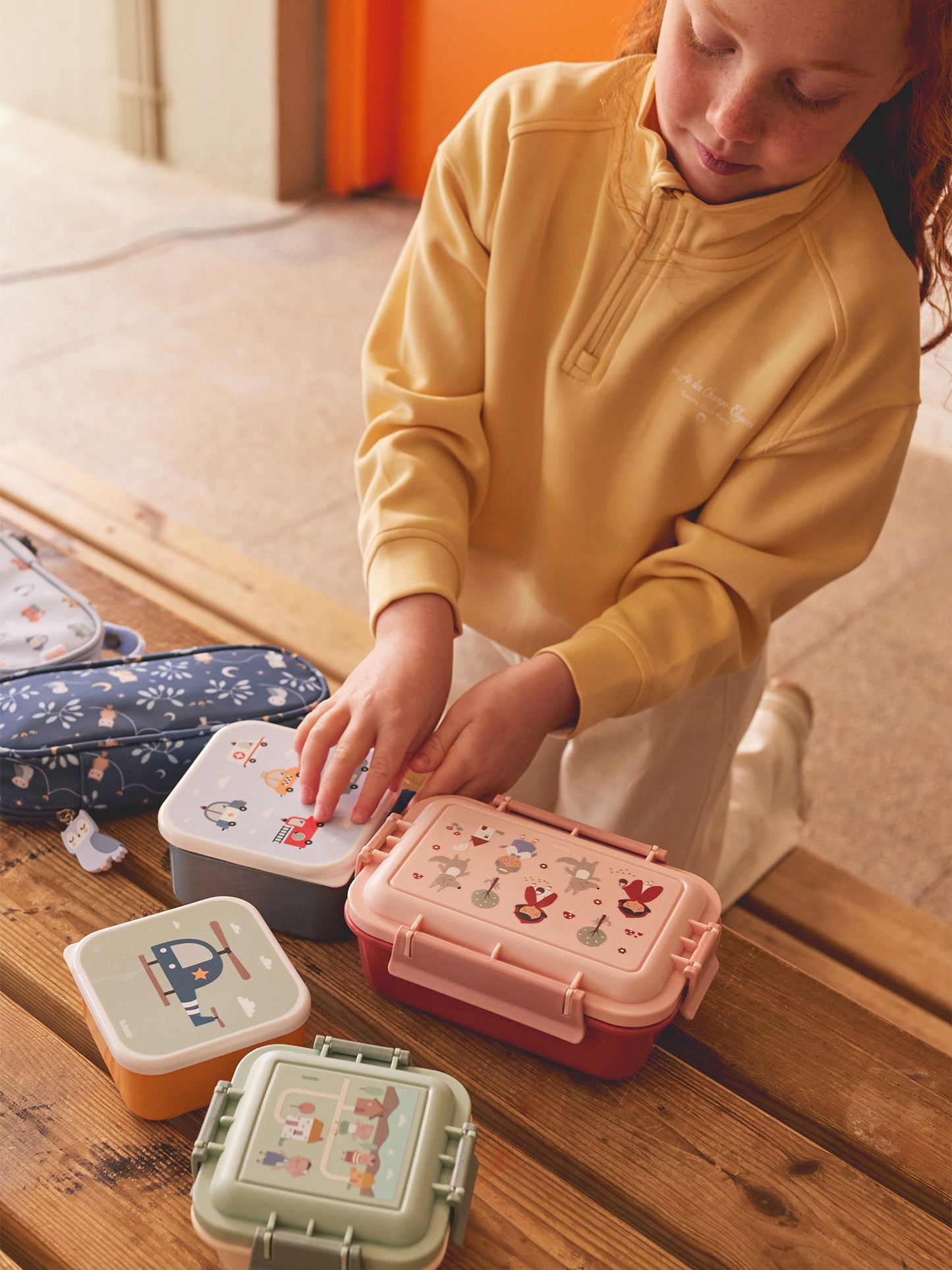 TUPPER-BOX LUNCH GRANDES PEQUENOS MONSTROS