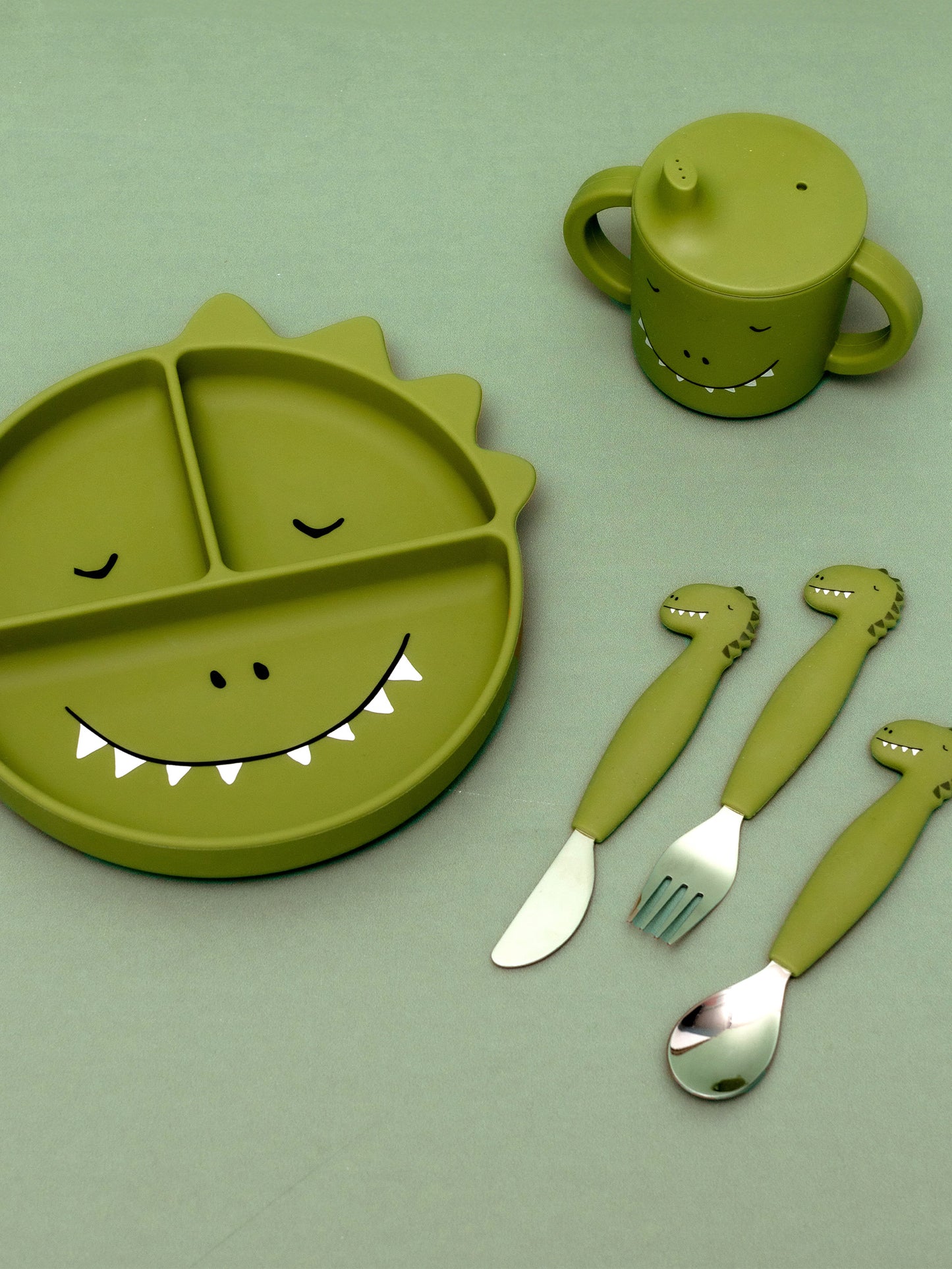 PLATO COMPARTIMENTOS DINO Trixie KIDSME