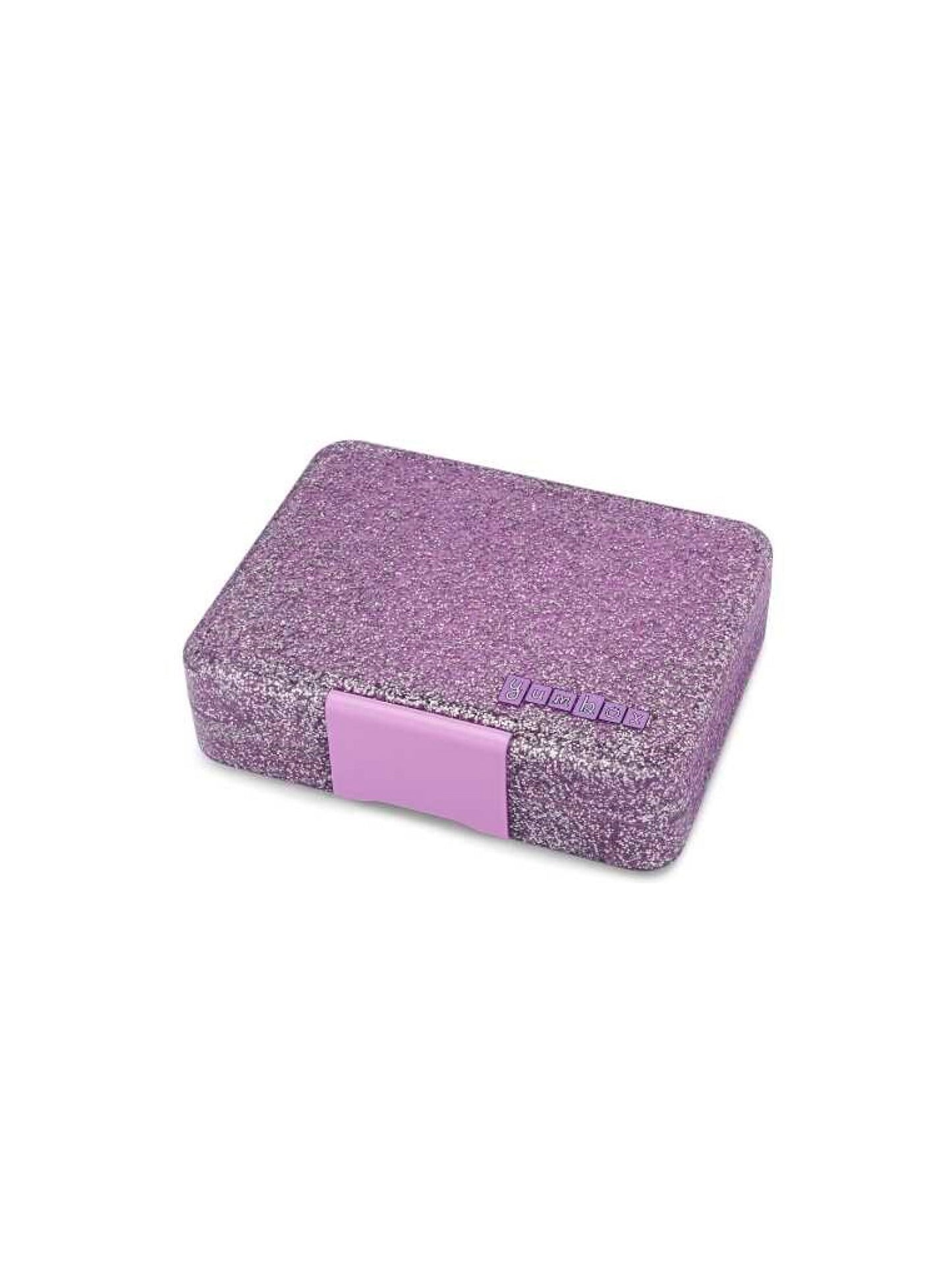 YUMBOX SNACK 3 SECCIONES PURPLE GLITTER