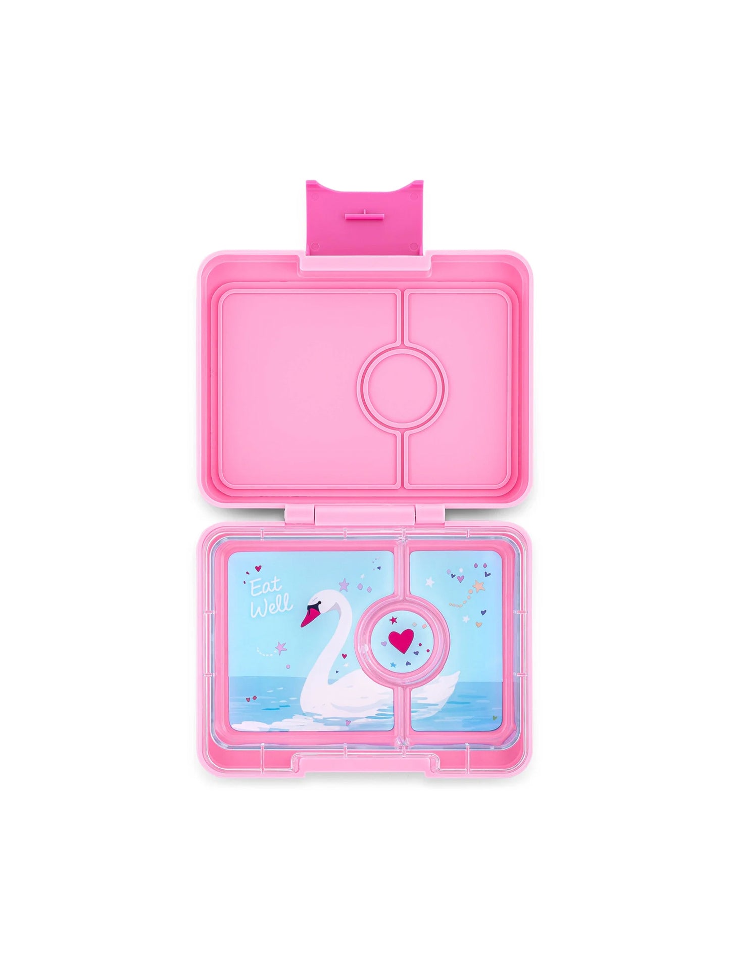 YUMBOX SNACK 3 SECTIONS DINOSAUR BLUE