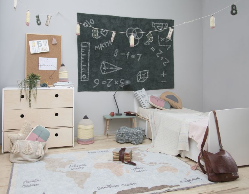 ALFOMBRE LAVABLE VINTAGE MAP Kidsme Store KIDSME