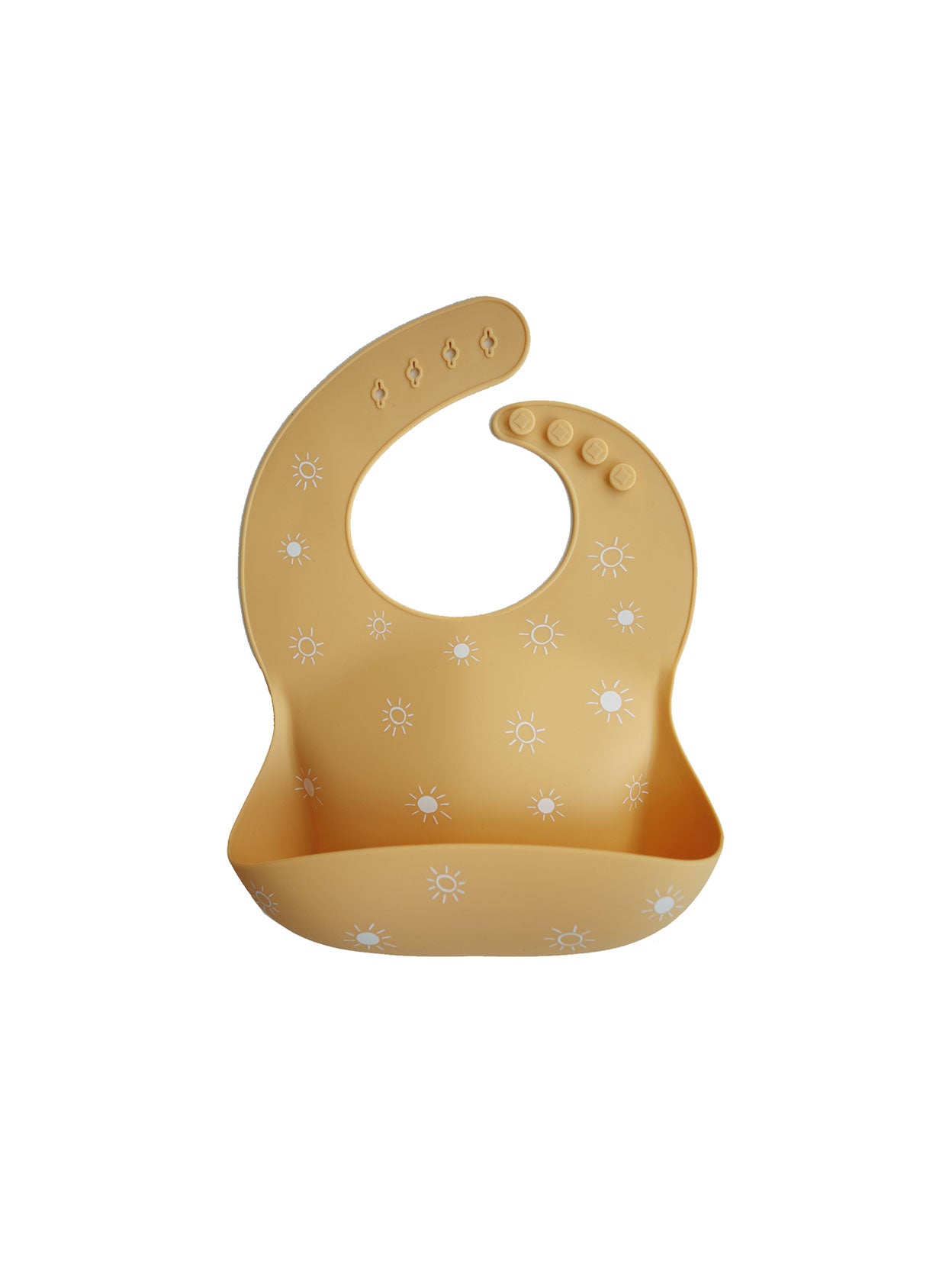 BABERO SILICONA SUN ORANGE Mushie KIDSME