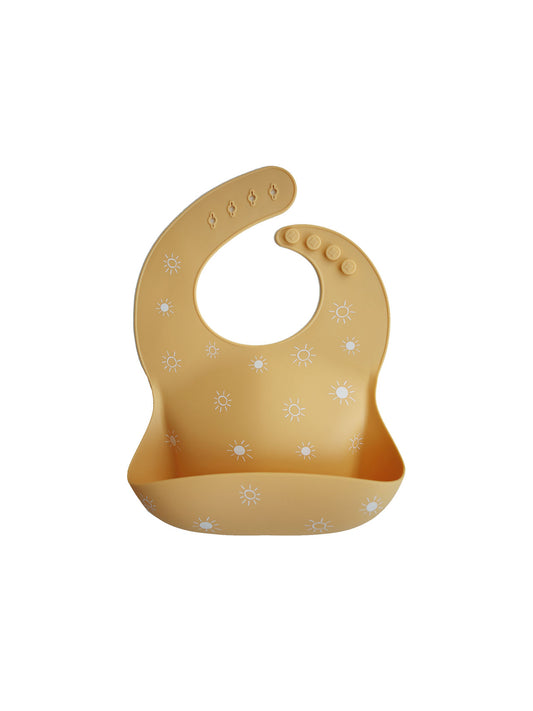BABERO SILICONA SUN ORANGE Mushie KIDSME