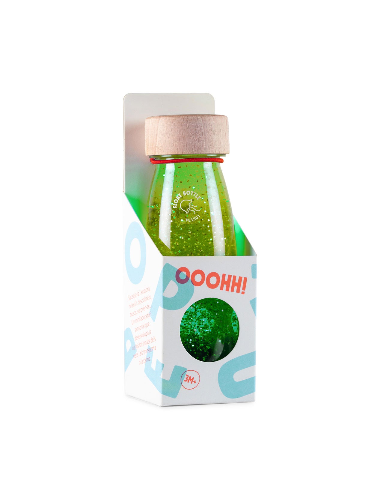 BOTELLA SENSORIAL VERDE Petit Boum KIDSME